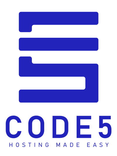 CODE5 Hosting logo